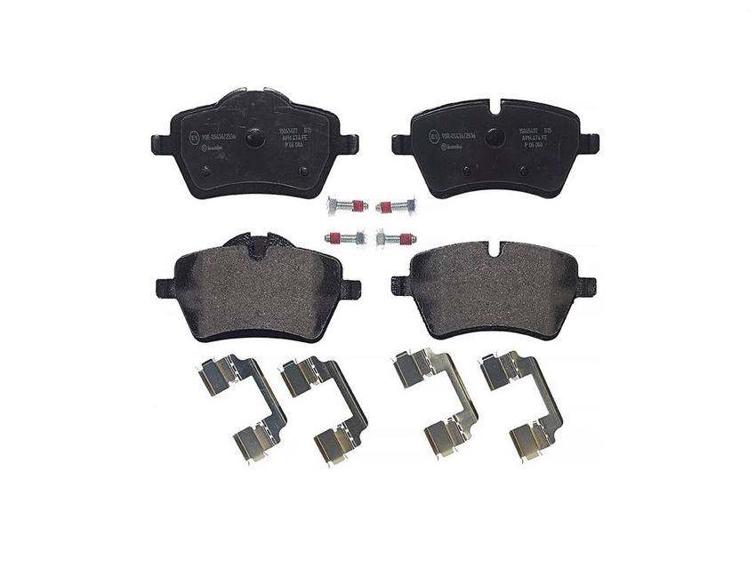 Brembo Mini Brakes Set - Pads Front (Low-Met) 34119808705 - Brembo P06086